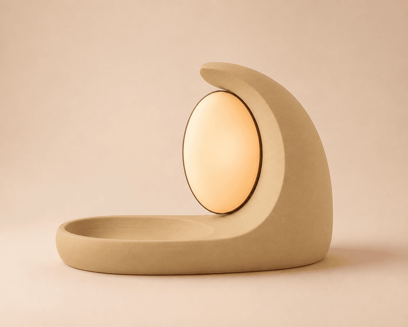 Arc Lamp in Sand