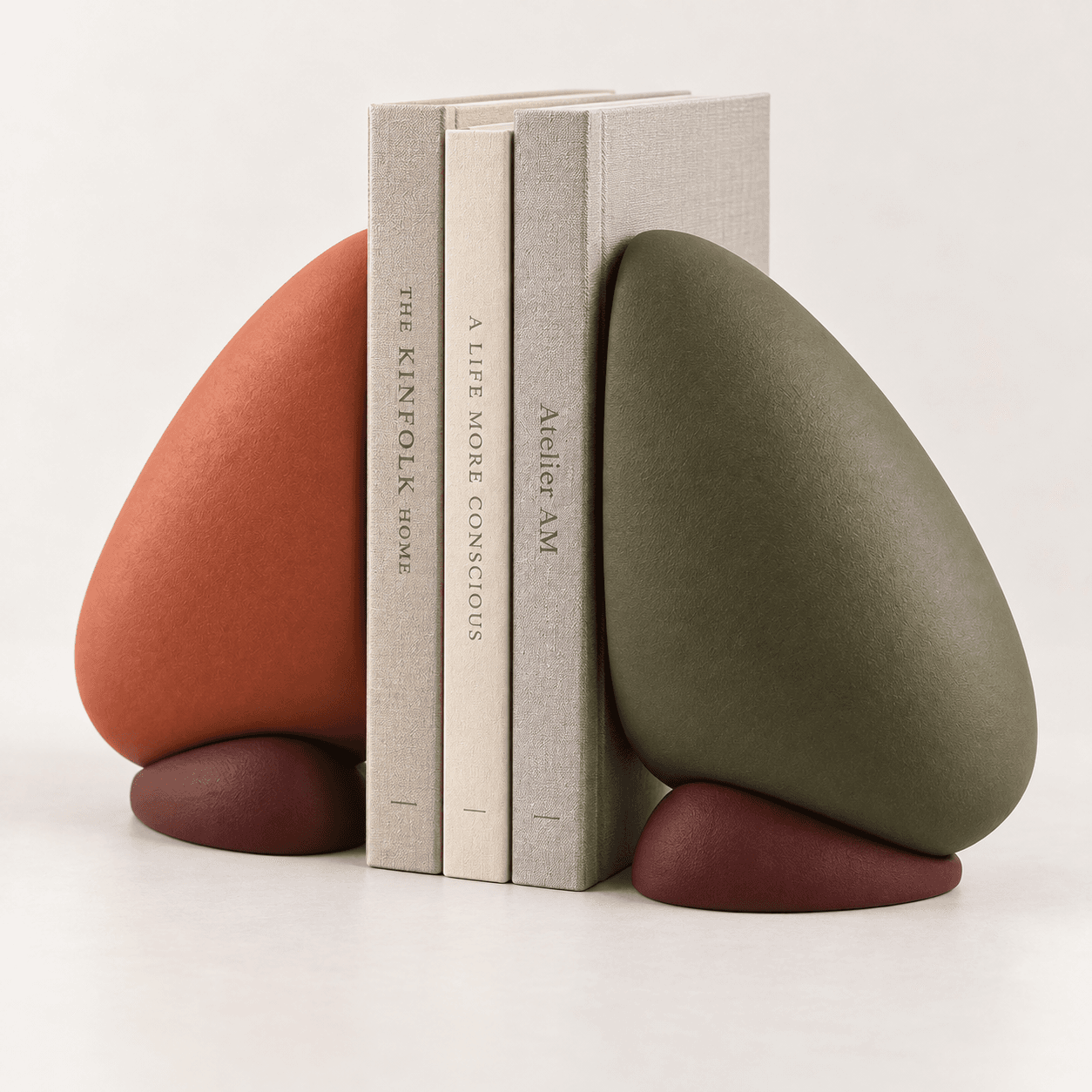 Cleft Bookends view 2