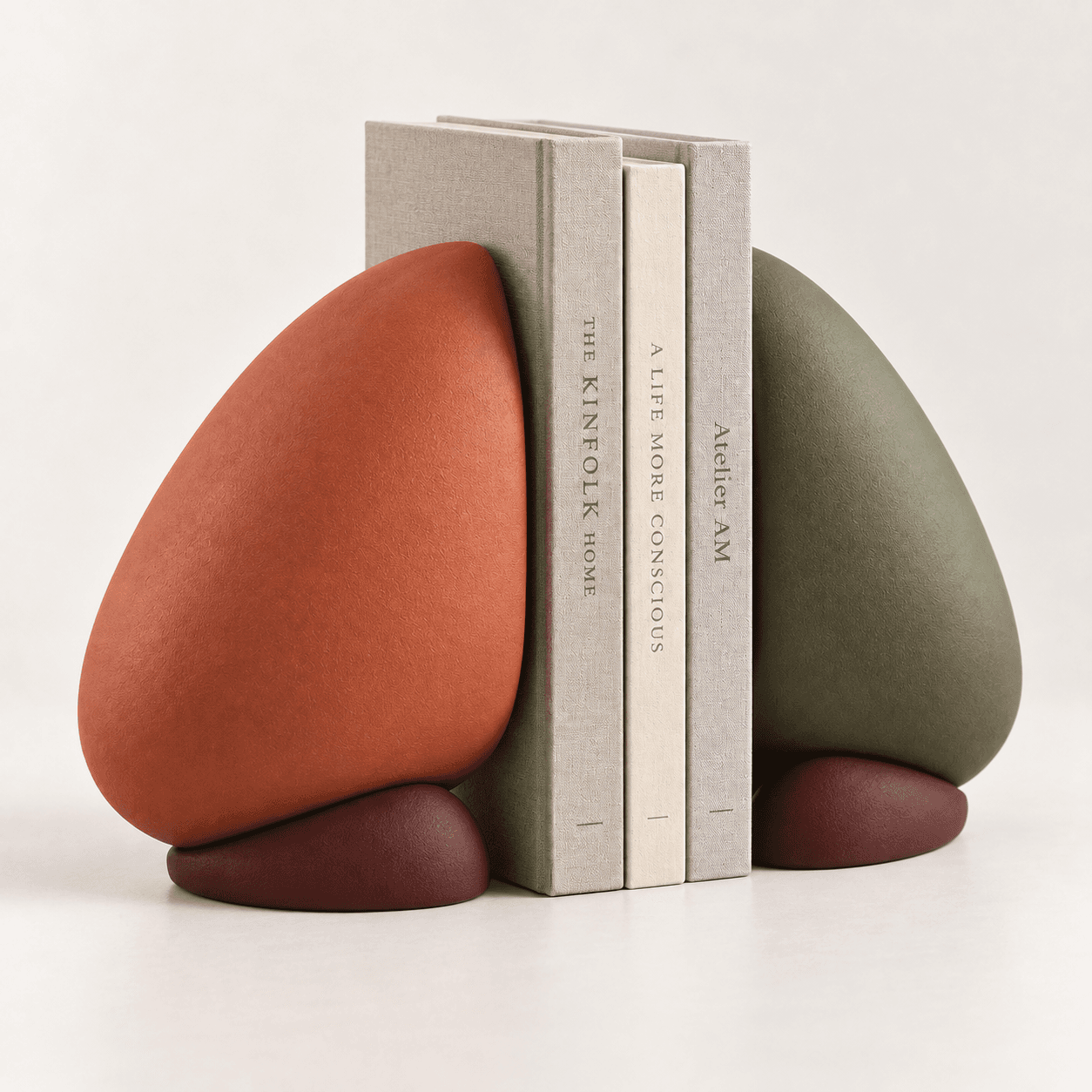 Cleft Bookends view 3