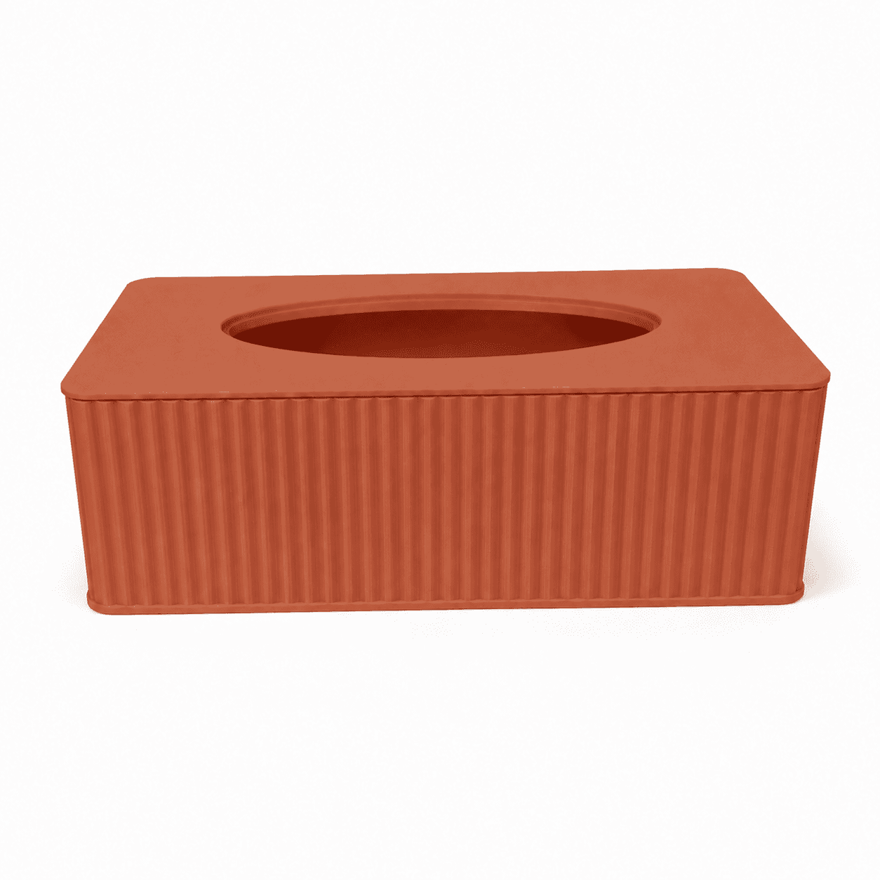 Flute Tissue in Terracotta